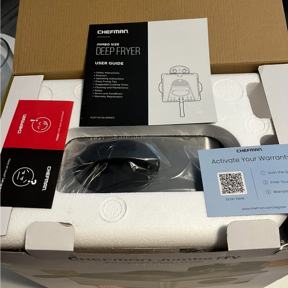 Chefman Stainless Steel Deep Fryer with Basket - Picture 2 of 3